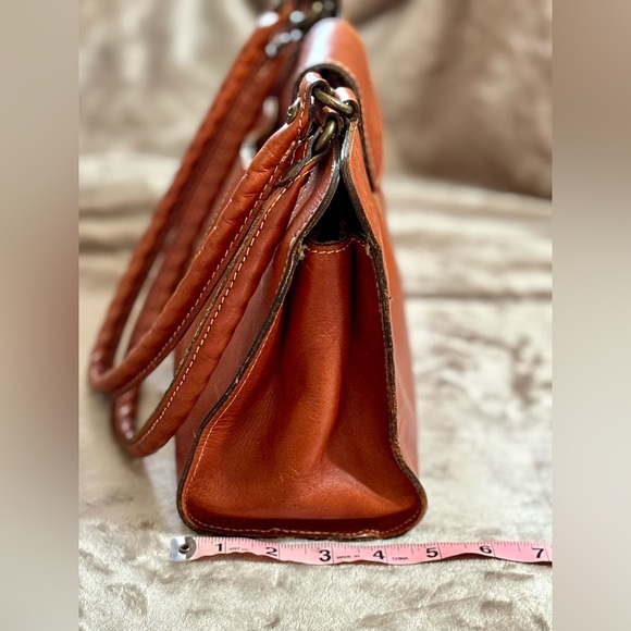 Patricia Nash Leather Purse | Color: cognac | Size: Medium - Picture 3 of 9